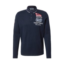 CAMP DAVID Tricou bleumarin / roșu / alb