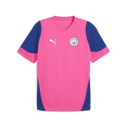 PUMA Tricot 'Manchester City' albastru închis / roz / alb