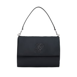 TOMMY HILFIGER Geantă de umăr negru