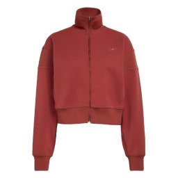 ADIDAS BY STELLA MCCARTNEY Bluză cu fermoar sport maro ruginiu