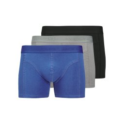 JACK & JONES Boxeri 'Ordinary' albastru / gri / negru