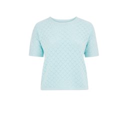 WE Fashion Pulover albastru deschis
