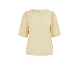 WE Fashion Tricou galben deschis