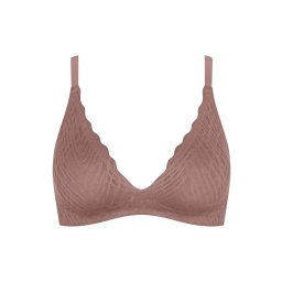 SLOGGI Sutien 'ZERO Feel Bliss THE UP' ciocolatiu