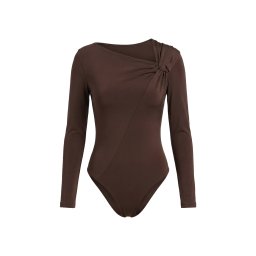 studioselect Tricou body 'Elena' maro închis