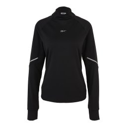 Reebok Hanorac sport negru / alb