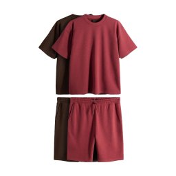 The Set Trening maro închis / roșu merlot