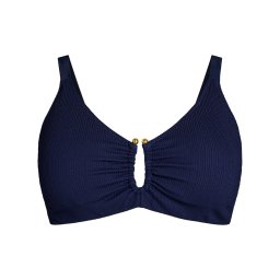Swim by Zizzi Sutien costum de baie 'Slino' albastru