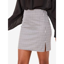 Lipsy Fustă negru / alb