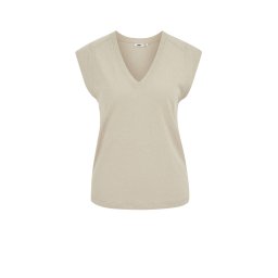 WE Fashion Top alb kitt