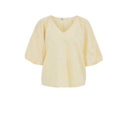 WE Fashion Bluză galben deschis