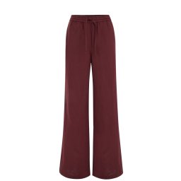 WE Fashion Pantaloni roșu vin