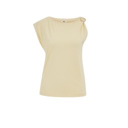 WE Fashion Top galben deschis