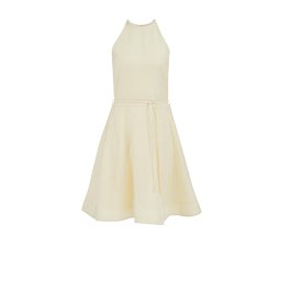 WE Fashion Rochie galben deschis