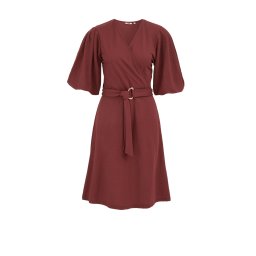 WE Fashion Rochie rubiniu