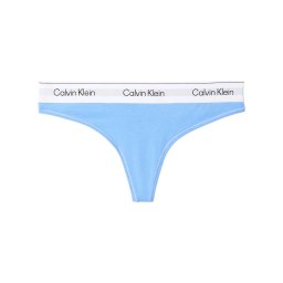 Calvin Klein Underwear Tanga azuriu / gri deschis / negru / alb