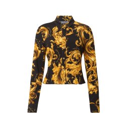 Versace Jeans Couture Bluză galben curry / negru