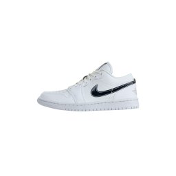 Jordan Sneaker low 'AIR JORDAN 1' negru / alb