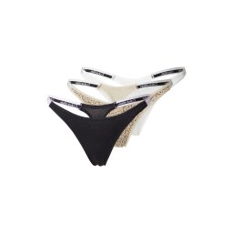 Calvin Klein Underwear Tanga nisipiu / ciocolatiu / negru / alb