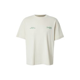 Abercrombie & Fitch Tricou 'WELLNESS DESTINATIONS' crem / verde / negru