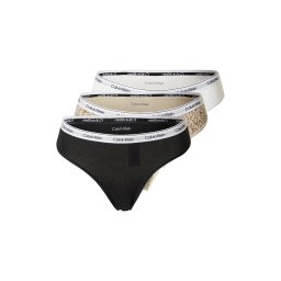Calvin Klein Underwear Slip maro deschis / gri taupe / negru / alb