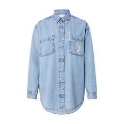 BILLABONG Bluză 'Down The Coast' ecru / albastru deschis