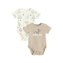 Cool Club Salopetă/Body 'WINNIE THE POOH' bej deschis / bej închis / negru