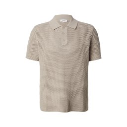 DAN FOX APPAREL Tricou 'Giuliano' gri taupe