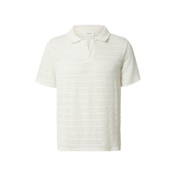 DAN FOX APPAREL Tricou 'Jon' alb murdar