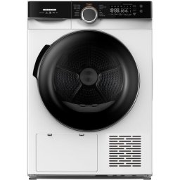 Masina de spalat rufe HHPD-M10K3A+++, 10 kg, Inverter, 14 programe, Clasa A+++, Control touch, Functie Anti-Sifonare, Program Sterilizare, Iluminare cuva, Alb