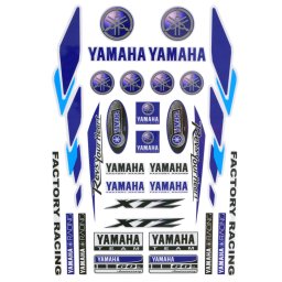 Set autocolant Yamaha pe folie, stikere moto