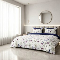 Lenjerie de pat Cotton Pro 100% bumbac – imprimare digitală (Florielle)