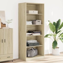 Sifonier, stejar sonoma, 80x50x200 cm, lemn prelucrat GartenMobel Dekor