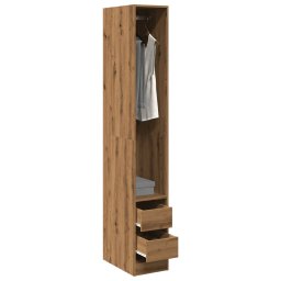 Sifonier, stejar artizanal, 30x50x200 cm, lemn prelucrat GartenMobel Dekor