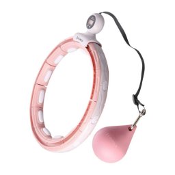 Hula Hop HMS HHM15 with magnet and weight pink + counter