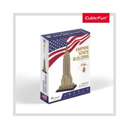 Cubic fun - puzzle 3d empire state building (nivel mediu 54 piese)