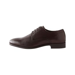 Next Pantofi cu șireturi maro închis