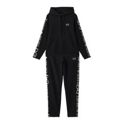 EA7 Emporio Armani Îmbrăcaminte sport negru / alb