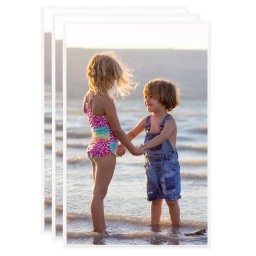 Rame foto colaj pentru masa, 3 buc., alb, 13x18 cm, MDF GartenMobel Dekor