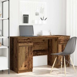Birou cu sertar Lemn vechi 140 x 49 x 76 cm Lemn compozit GartenMobel Dekor