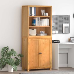 Set de Mobilier pentru Depozitare cu usa Maro Lemn compozit GartenMobel Dekor