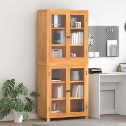 Set de Mobilier pentru Depozitare cu usa Maro Lemn compozit GartenMobel Dekor