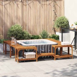 Imprejmuire pentru Cada cu Hidromasaj Maro 230 x 230 cm GartenMobel Dekor