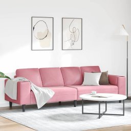 Canapea pentru living Roz 250 x 77 x 76 cm GartenMobel Dekor