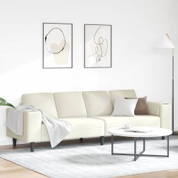 Canapea pentru living Crem 250 x 77 x 76 cm GartenMobel Dekor