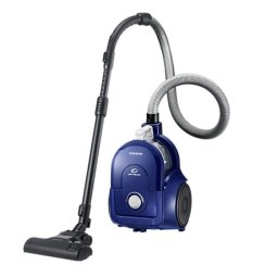 Aspirator fara sac Samsung VCC43Q0V3B/D, 1.3 l, 850 W, air track, tub telescopic, albastru