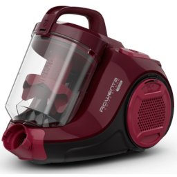 Aspirator Rowenta RO2910EA, fara sac, 750 W, recipient 1.2 litri, raza actiune 7.6 m, visiniu