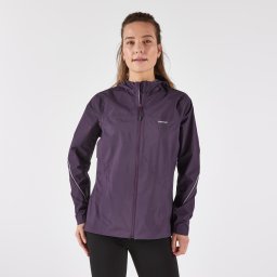 Geacă de alergare impermeabilă și respirantă KIPRUN Run 500 Mov Damă