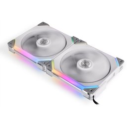 LIAN LI UNI Fan SL140 alb 2 bucăţi set control