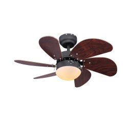 Ventilator de tavan Globo 03800 RIVALDO 1xE14/60W/230V